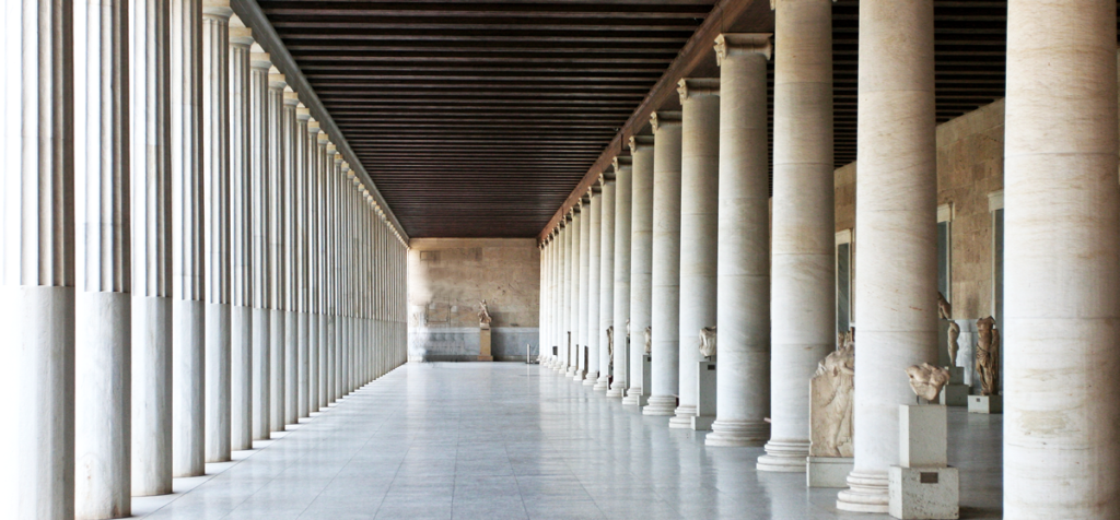 Reconstruction of Stoa of Attalos | Photo: Sharon Mollerus | CC BY 2.0 Reconstruction of Stoa of Attalos | Photo: Sharon Mollerus | CC BY 2.0